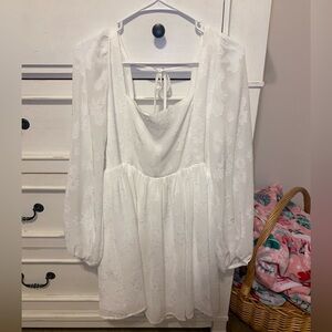 Altard State White Dress, Size Medium